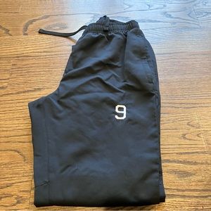 Bauer hockey warmup pants, black, men’s xs, with #9